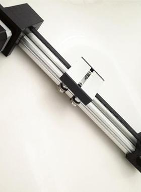 新款同步带线轨同步带滑台有效行程100057电机