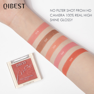 FacCee Blusher Peach rem Makeup Blush Paletate Chek OPT腮红