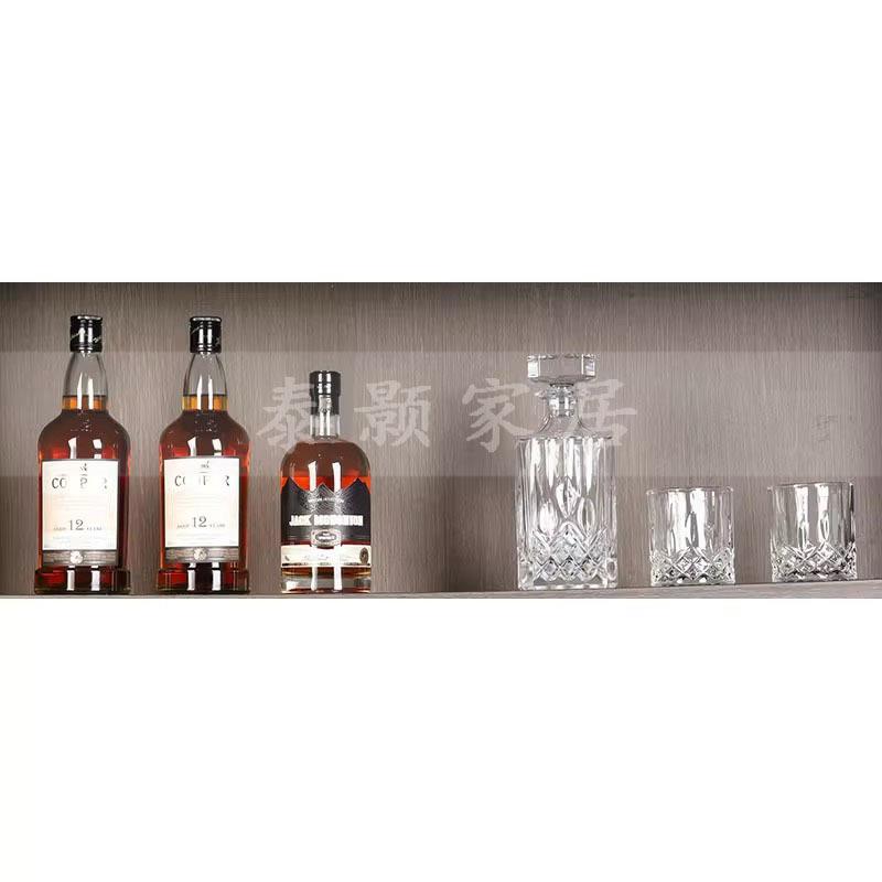 现代简约样板房酒柜软装饰品摆件道具展厅厨房酒具酒杯组合套装