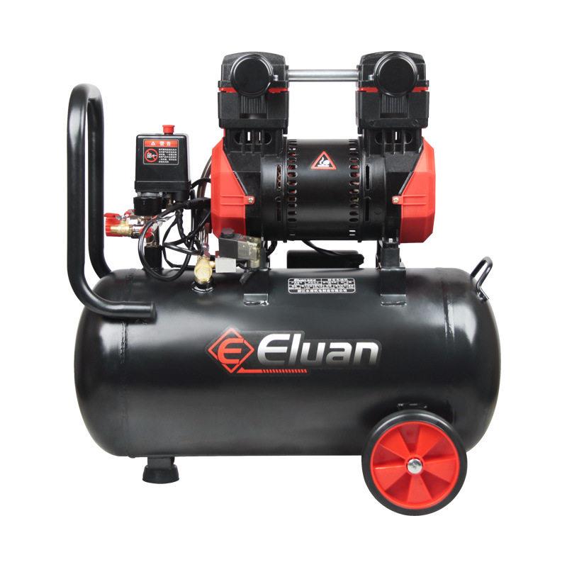 易路安E40L木工喷漆冲气泵220V小型无油静音空气压缩机现货