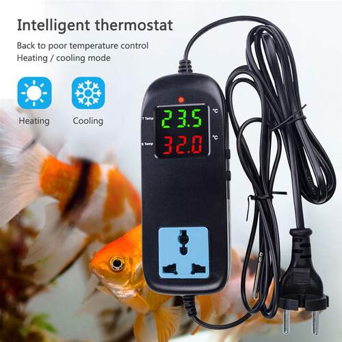 电子温控器数显带插座温控器农场养殖温控器电子温控器