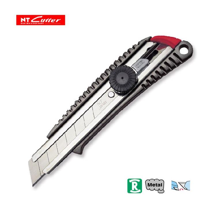 日本原装进口 NT Cutter L-500G 全金属大美工刀 开箱介刀 裁纸刀