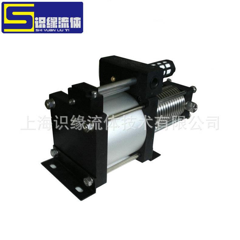 压缩空气驱动冷媒增压泵防爆仿腐氟利昂增加泵小型冷媒增压器