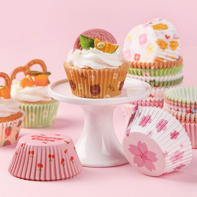 好货Paper cupcake muffin baking cups liners non-stick mould