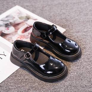 六一小皮鞋黑色学院英伦风公主鞋搭配裙子的鞋子女童表演鞋单鞋夏