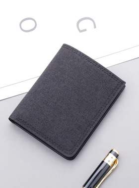 2022 New Fashion Men Short Wallet Coin Purse Wallet Mens Pu