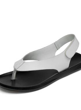 2020 Summer Men Genuine Leather Sandals New Design Fashion C