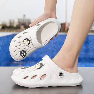and Women Cave Summer Fashion Men Korean Sli Sandals