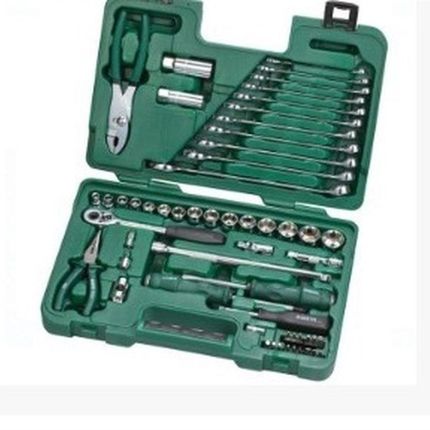 五金工具56件快修店专用组套59件棘轮套筒扳手修理修车09509*