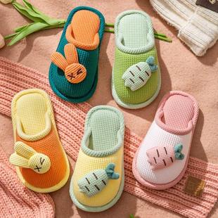 宝宝幼儿园午睡拖鞋室内儿童男女薄底轻便防滑静音地板鞋夏季小孩
