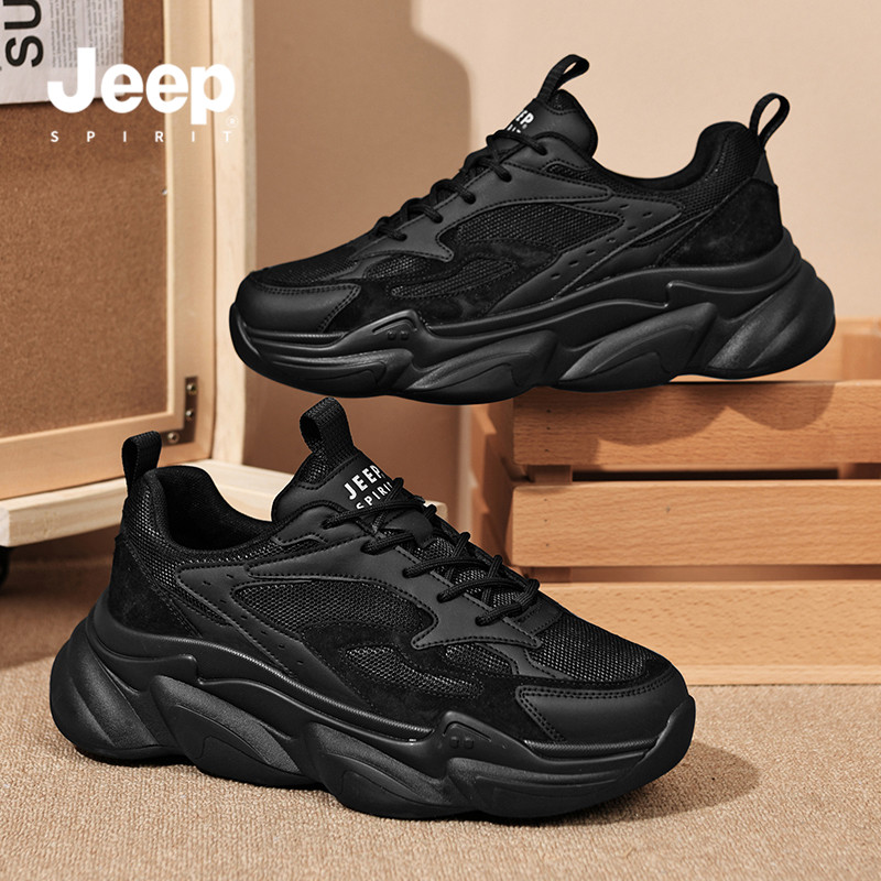 jeepspirit男鞋2025新款老爹鞋男