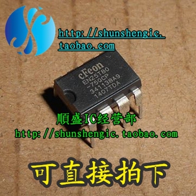 EN25T80 EN25T80-75QCP DIP8脚 全新主板BIOS芯片 可代烧录 順盛