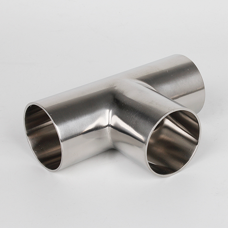 304不锈钢三通接头卫生级钢管变径等径焊接异径3通管件抛光25/32