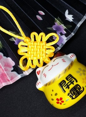 速发陶瓷猫辟运助运开邪平安招财挂扣符件