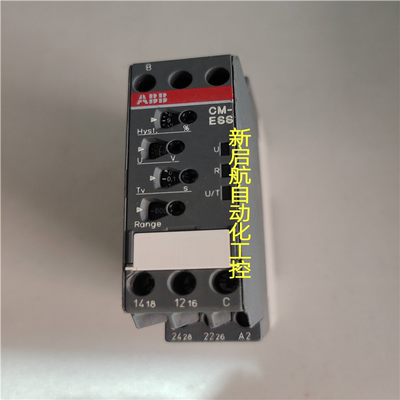 原装ABB单相电压监视器CM-ESSM 24-240VAC 1SVR430830R0500现货