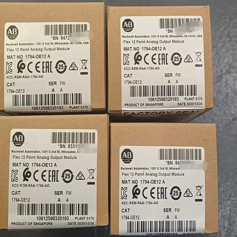 AB罗克韦尔1794-IE12全新原装现货（崽载电子）