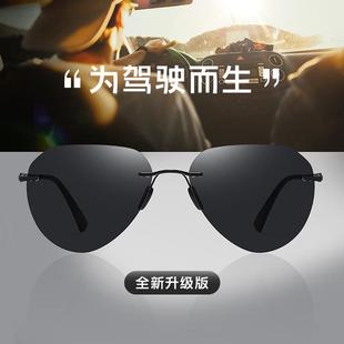 雷派龙 墨镜 LPAILON 超轻纯钛偏光太阳镜开车专用驾驶眼镜男士