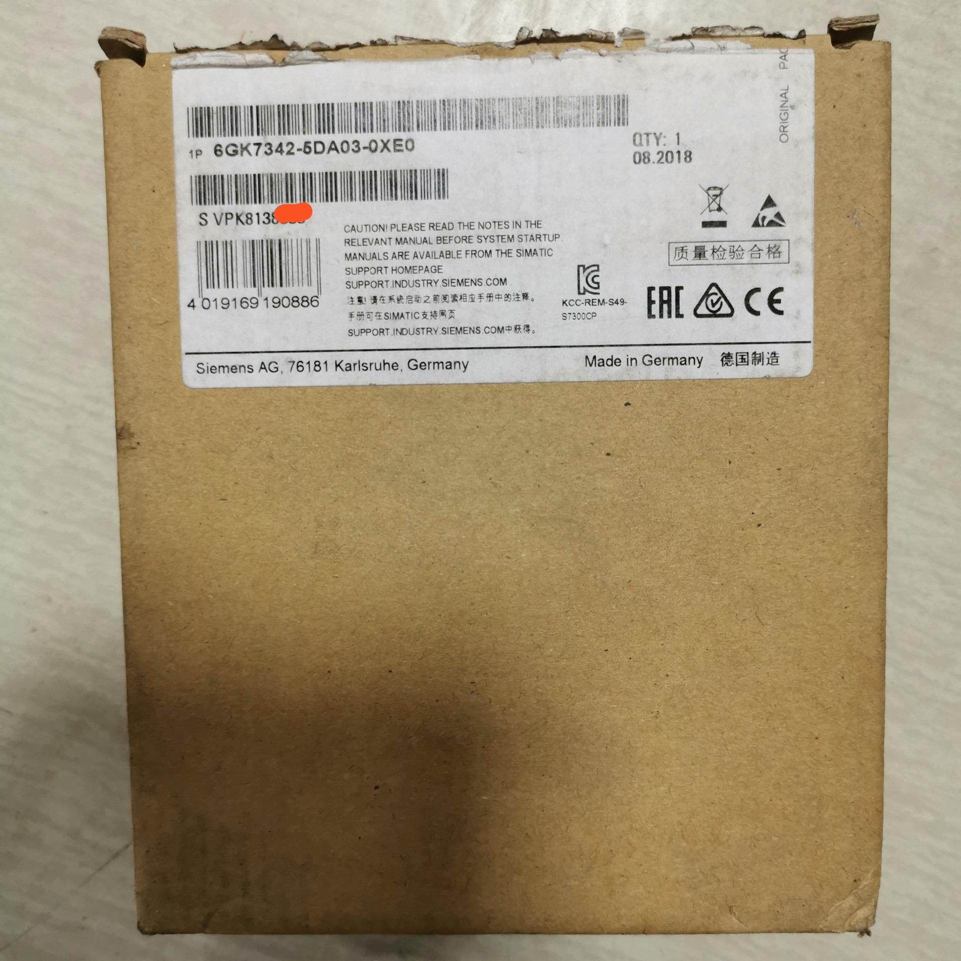 【顺庆】6GK7 342-5DA03-0XE0 西门子18 年 全新【议价】