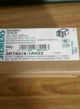 3RT6016-1AN22 3RT60161AN22接议价