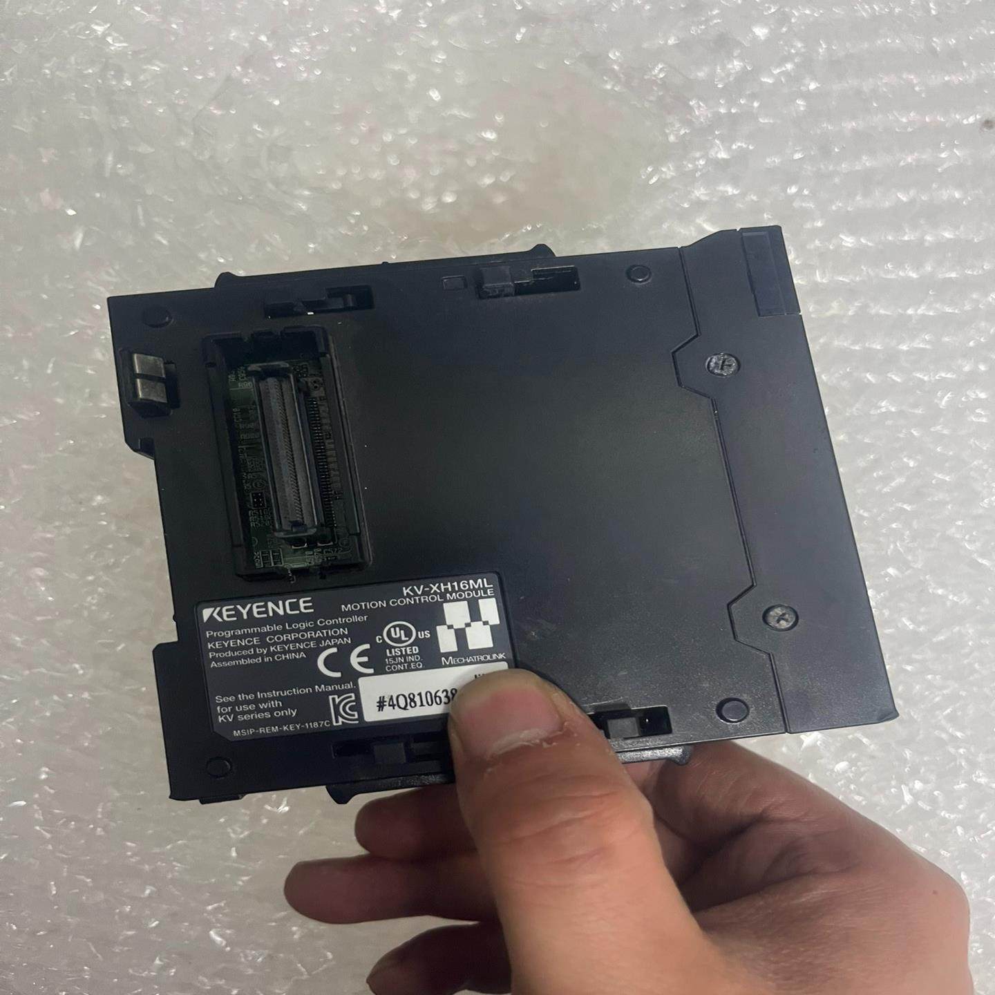 【顺庆】KV-XH16ML基恩士PLC模块实物图拍摄功能包好【议价】