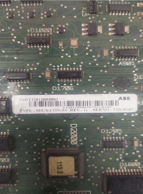 ABB直流调速器 主板 SDCS-CON-3A 3ADT22（憨憨电子）