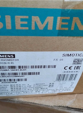 议~1FL6061-1AC61-0LH1伺服电机0.75k