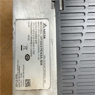 憨憨电子 BA6.8 型号：VFD037E43A 变频器台达变频器