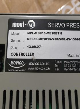 【顺庆】韩国Movico莫维伺服驱动器，MPL-MC015-ME10【议价】