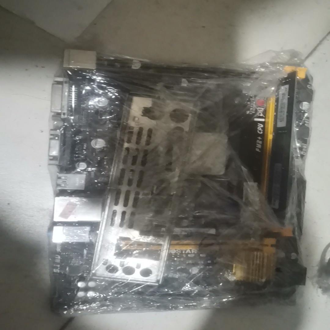 议价~A8-7500处理器cpu带主板，主板带cpu内存4GB一套