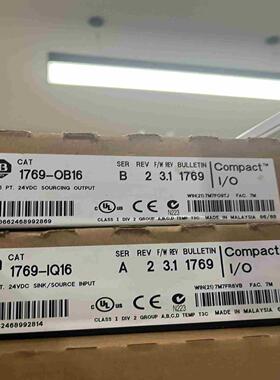 1769-OB16AB罗克韦尔CompactLogix16点议价