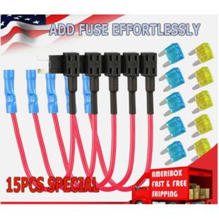 供应 汽车号mini取电器5条装 配120A各5片保险丝盒纯铜线