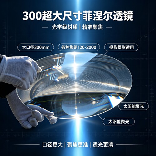 300mm超大菲涅尔透镜光学级材质