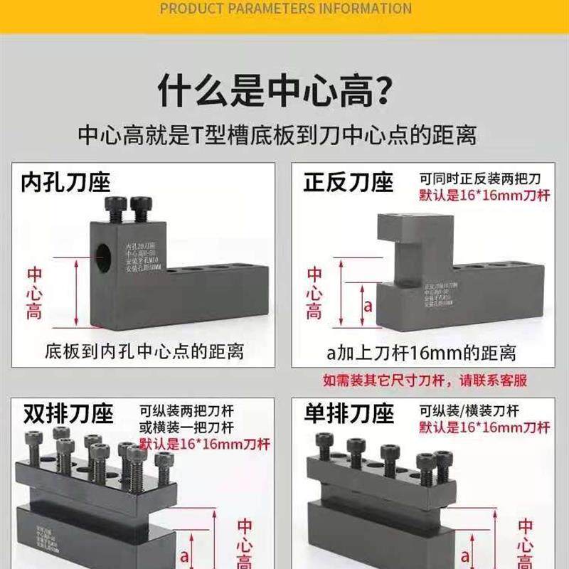 新款数控车床刀架钻孔辅助刀座钻头打孔u钻夹具内孔车刀座机包邮