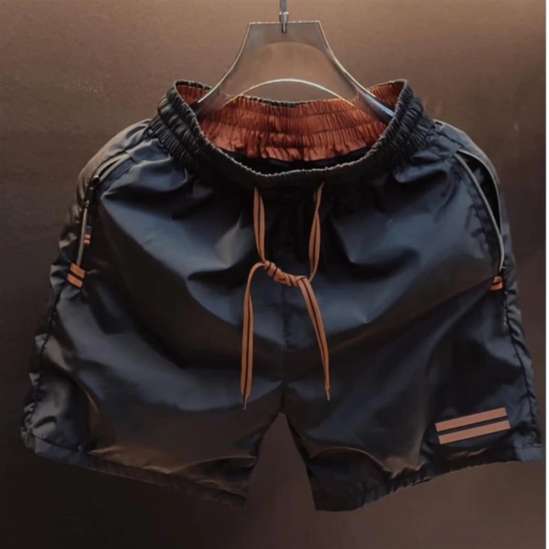 嘉画服饰4夏季高端轻奢潮牌老钱风短裤百搭简约流行大气裤子