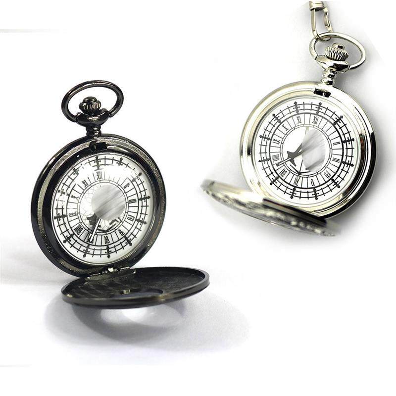 新款刺客大号信条复古罗马怀表 康纳起源Pocket watch石英电子表