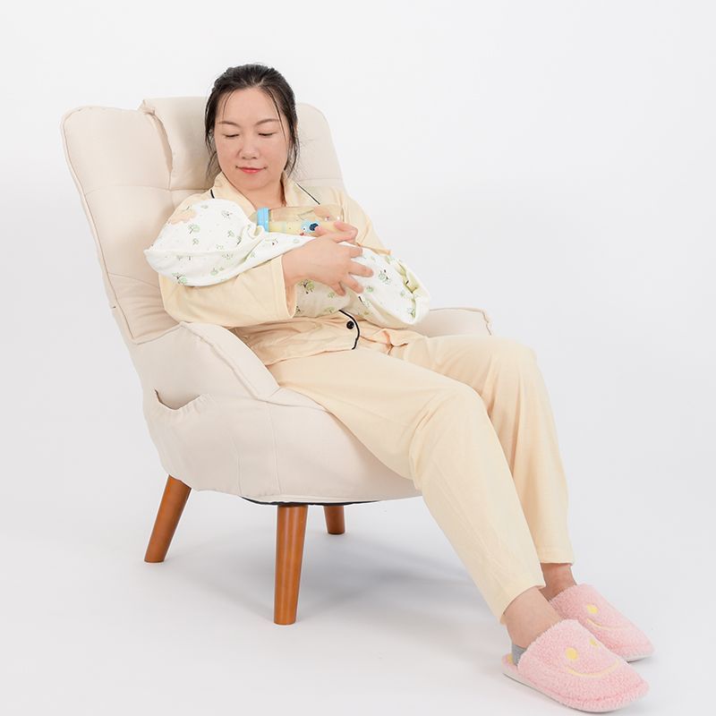 北欧小户型护腰折叠哺乳转椅