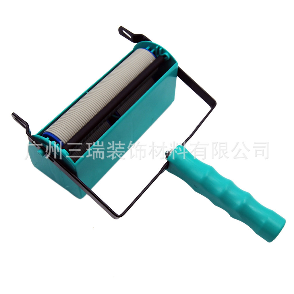 7寸双色装饰手工机工具滚筒液体印花盒子墙纸涂料印花机滚花