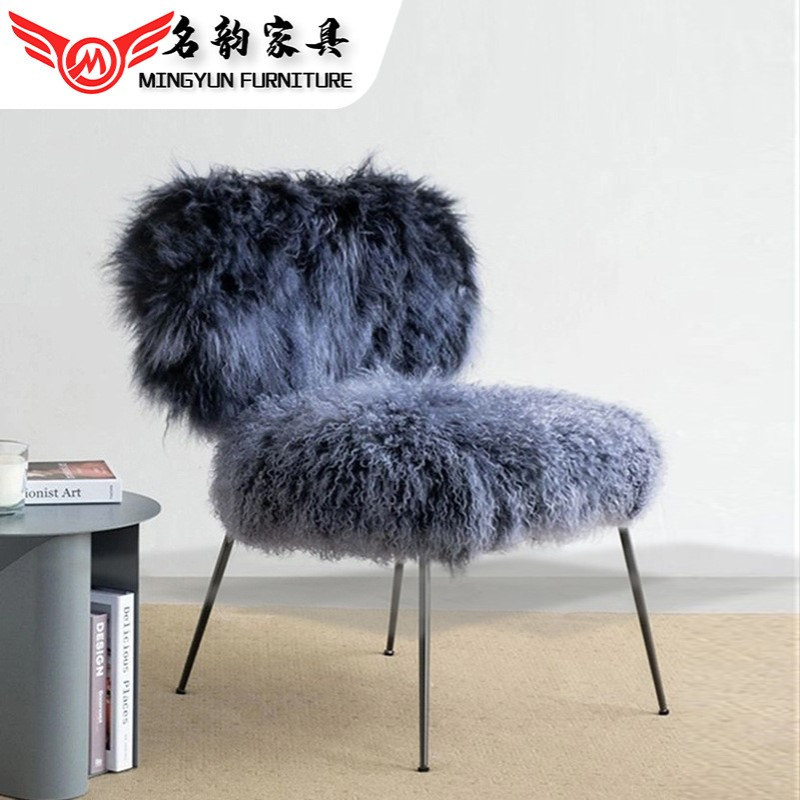 设计师艺术样板房滩羊毛休闲