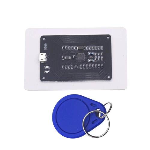 PN532/NFC/IC卡读写器/复制机/门禁电梯M1卡读写13.56MHz一体式