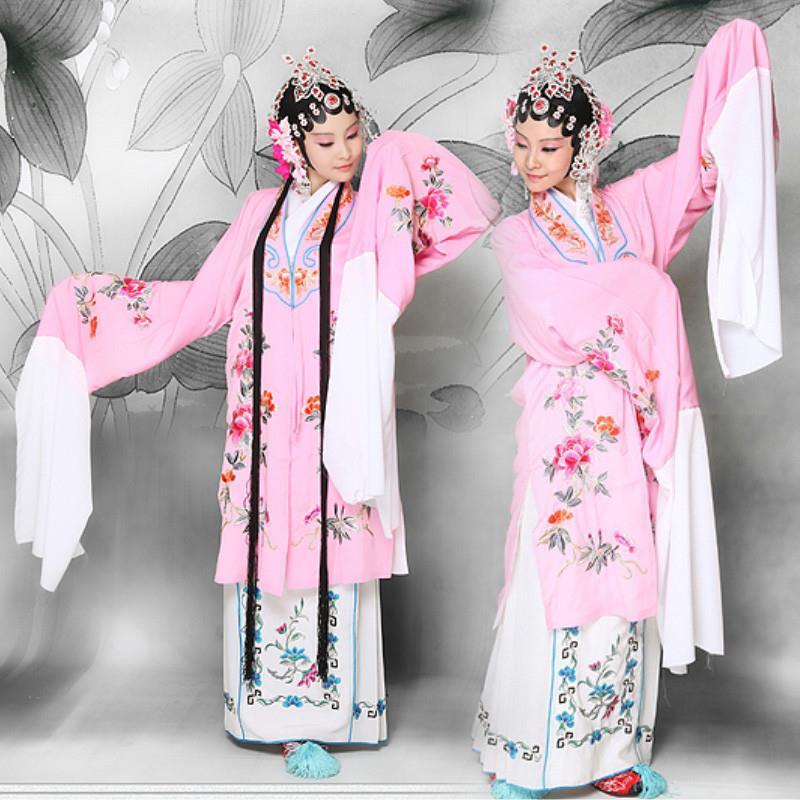 戏服演出服六一女花旦京剧戏剧越剧俏花旦头饰戏曲水袖新款黄梅戏