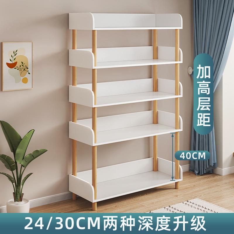 简易书架落地货架置物架多层收纳架子展示架客厅卧室家用储物柜子