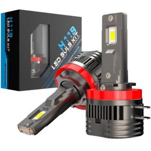 H11B车灯直销一体解码汽车大灯LED灯h11B前照灯led大灯直插灯