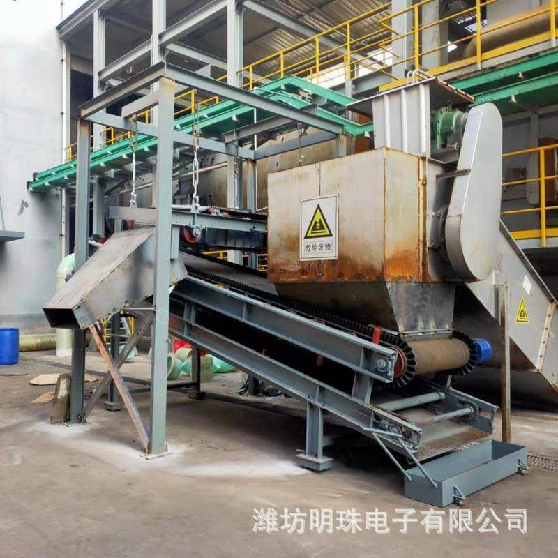 危废项目专用除铁器强磁除铁器破碎机自卸式永磁干式除铁器