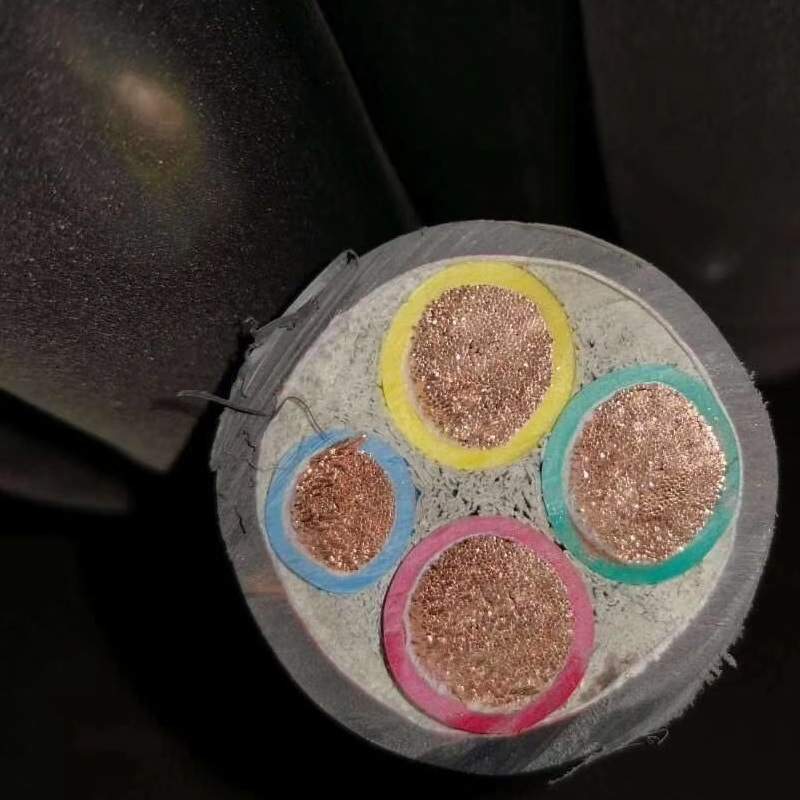 ZR RVV电源线RVVZ VVR软芯铜芯电缆3*240+1*120平方软线4芯电缆线