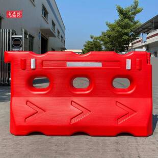 顺路科技750高吹塑三孔水马永盛行塑料水马围蔽顺路新料水马