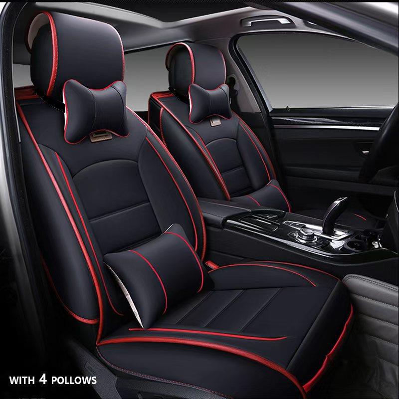 汽车坐垫四季通用全包围专用座套新款夏季冰丝坐套卡通女神座垫套
