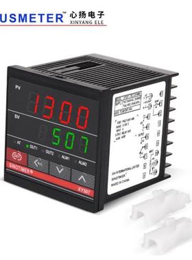新款XY50772*72短壳温控仪XY507-继电器SSR输出
