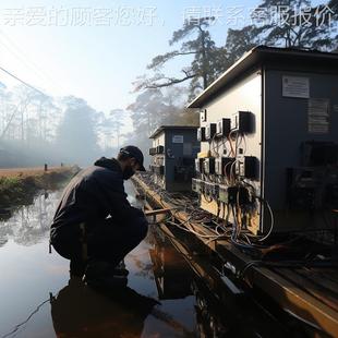 一体化微型监测站 工质业污水废河流湖泊CO水D氨氮默认项总水磷监
