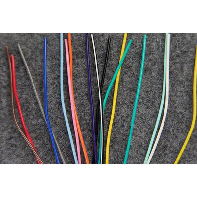 单芯线RV国标0.3/0.5/0.75/1/1.5/2.5/4/6/8平方耐油纯无氧铜足米