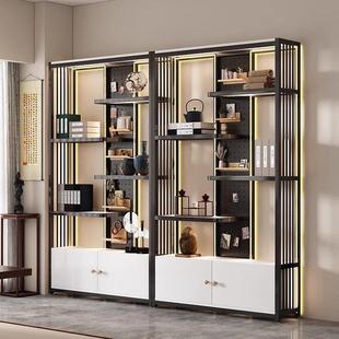 展示柜家用客厅靠墙书柜展示架办公室隔断落地展示柜多层产品货架